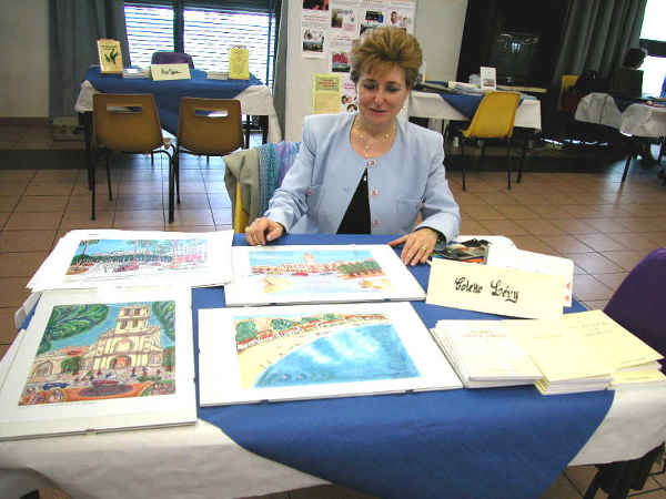 Mme Colette Lvy Peintre, Ecrivain